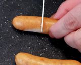 鱗はキッチンバサミで♪ウインナー鯉のぼり作り方1写真