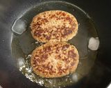 ★パン粉卵不使用ヘルシーおからハンバーグ作り方8写真