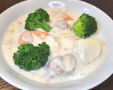 牛乳と小麦粉で作る濃厚クリームシチュー作り方15写真
