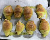 抹茶の餡子入り塩ぱん♡作り方10写真