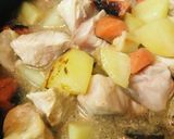 鶏胸肉と根菜二種のあまから鶏ジャガ作り方2写真