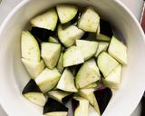 簡単きな粉魯肉飯味ツナ根菜茄子野菜炒め作り方5写真