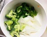 簡単きな粉魯肉飯味ツナ根菜茄子野菜炒め作り方6写真