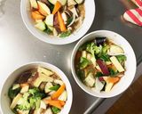 簡単きな粉魯肉飯味ツナ根菜茄子野菜炒め作り方14写真