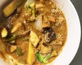 簡単きな粉魯肉飯味ツナ根菜茄子野菜炒め作り方19写真