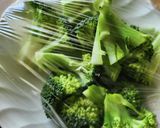 ブロッコリーシーザーサラダ☆朝食☆食パン作り方1写真