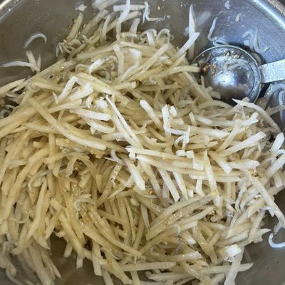 大根としらすのサラダ by アリサ天才宇宙カフェ