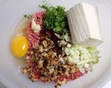 オイスターな肉だんご　作り方1写真