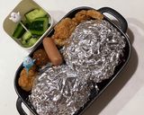 男子中学生のお弁当 306 @試合弁当作り方6写真