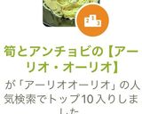 筍とアンチョビの【アーリオ・オーリオ】作り方7写真