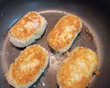 【主菜】たけのこの焼きメンチカツ作り方8写真