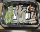 きのこと長ネギのソテー作り方1写真