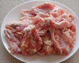 手羽元の揚げ焼き唐揚げ風作り方1写真