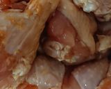 手羽元の揚げ焼き唐揚げ風作り方2写真