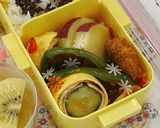 ピーマンのコンビーフ詰め焼き お弁当に作り方6写真