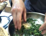 摘んだ生茶葉で緑茶、烏龍茶作り方3写真