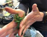 摘んだ生茶葉で緑茶、烏龍茶作り方4写真