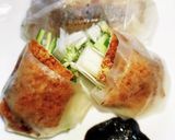 油揚げとライスペーパーで北京ダック風に作り方7写真