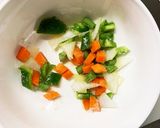 お一人様☆野菜たっぷり簡単デミオムライス作り方3写真