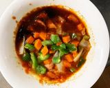 お一人様☆野菜たっぷり簡単デミオムライス作り方6写真