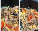 ふわふわ玉子☆豚バラ肉とトマトの簡単炒め作り方6写真