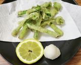 オオタニワタリの天麩羅作り方8写真