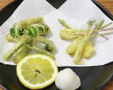 オオタニワタリの天麩羅作り方9写真