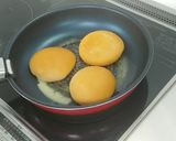 チキンタツタ風★鶏竜田揚げバーガー★動画作り方25写真