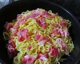 カレー焼きそば作り方1写真