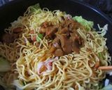 カレー焼きそば作り方4写真
