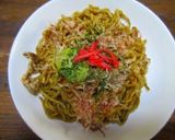 カレー焼きそば作り方7写真