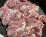 揚げない！鶏ももチキン南蛮（皮パリパリ）作り方1写真