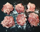簡単☆お手軽豚こまカツ出汁茶漬け♩作り方3写真