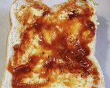 朝食やお昼ごはんに♪食パンでピザトースト作り方2写真