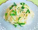 野草パスタ　ノジシャ(ラプンツェル)作り方3写真