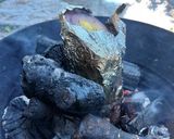 立てて焼く筍作り方3写真