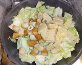 筍キャベツちくわの麺つゆバター炒め作り方3写真