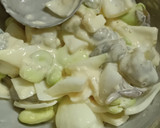 エビとそら豆と新玉のかき揚げ作り方4写真