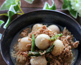 冷凍野菜を使って簡単♪さといものそぼろ煮作り方4写真