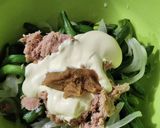 冷凍野菜で簡単！インゲンとツナのマヨ味噌作り方4写真
