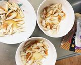 肉無チクワきな粉味噌中華風ドリア味野菜炒作り方3写真