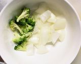 肉無チクワきな粉洋風ヤンニョム味野菜炒め作り方5写真