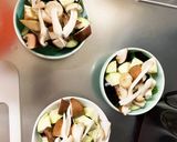 肉無チクワきな粉洋風ヤンニョム味野菜炒め作り方10写真