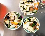 肉無チクワきな粉洋風ヤンニョム味野菜炒め作り方11写真