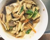 肉無チクワきな粉味噌中華風ドリア味野菜炒作り方16写真