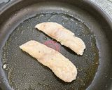 トリュフのドレッシングでタラのムニエル作り方7写真