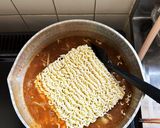 サリ麺のためのカレースープ作り方8写真