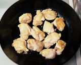 鶏もも肉の味ぽんガリバタ炒め作り方4写真