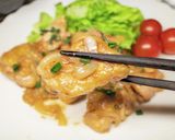 鶏もも肉の味ぽんガリバタ炒め作り方10写真