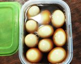 冷やしラーメン用味付け玉子♡♡作り置き版作り方6写真